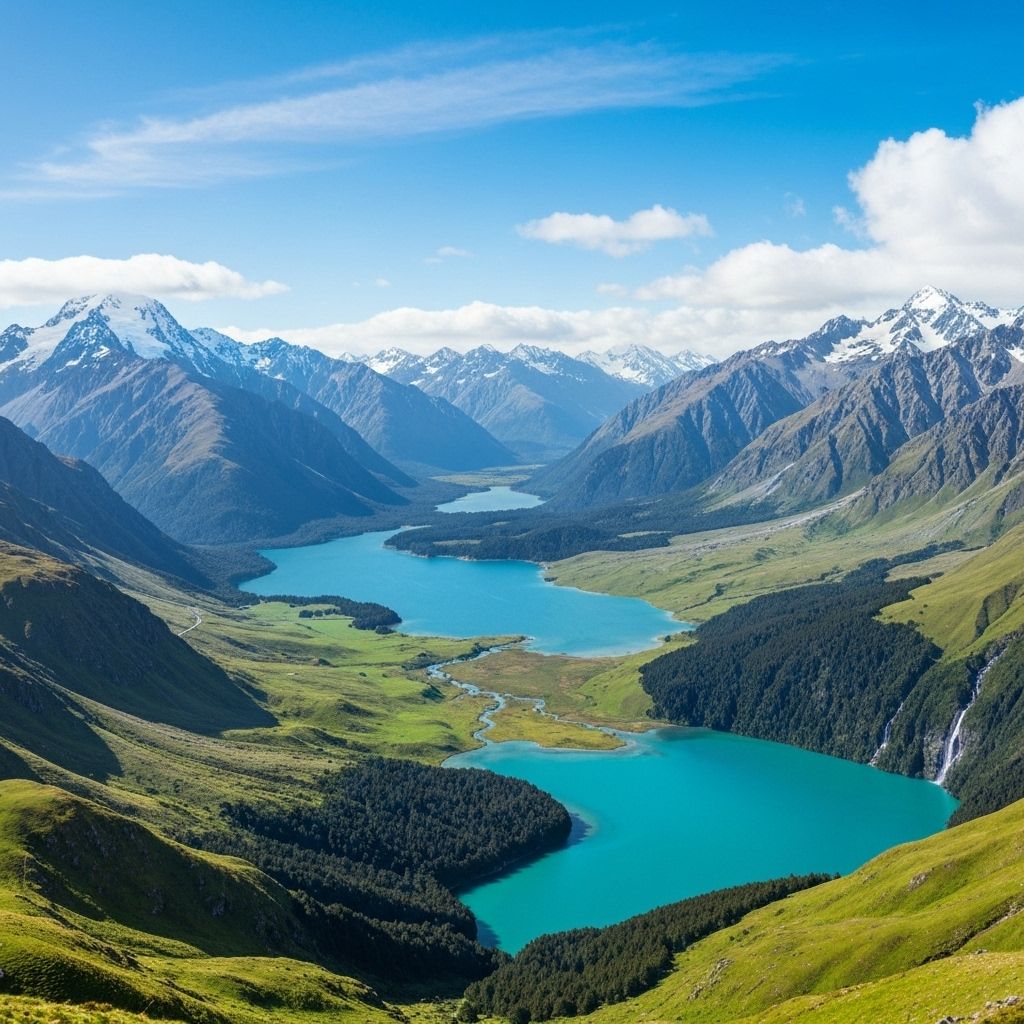 New Zealand landscape